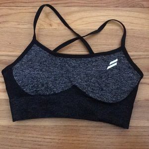 DOYOUEVEN Black Sports Bra S